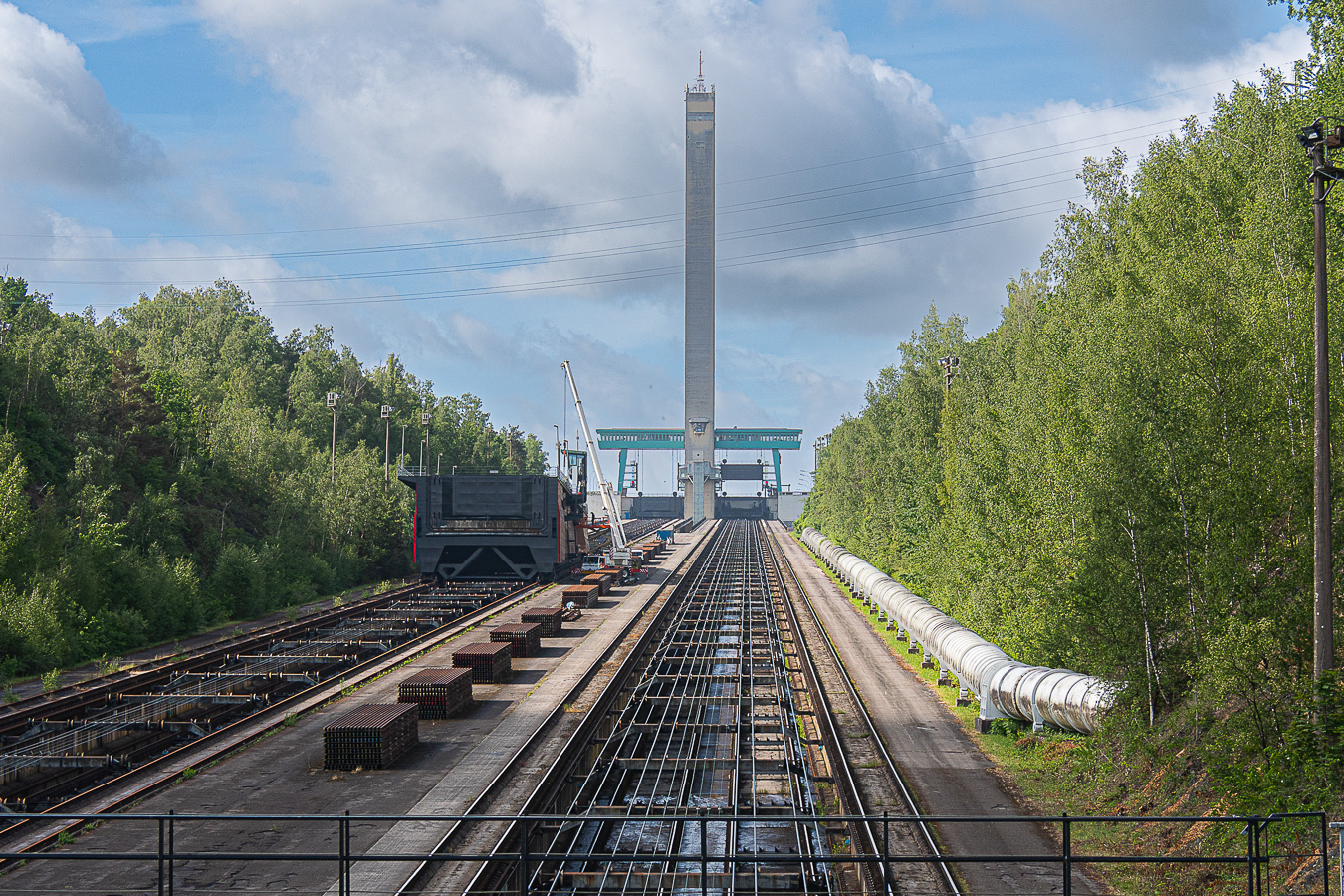 Michel De Vel - Hellend vlak van Ronquières - (1/400 sec. bij f / 7,1 ISO 100)